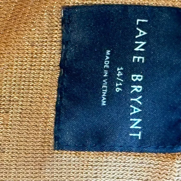 Lane Bryant Sherpa Jacket in Rust - Picture 4 of 5